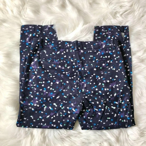 J. Crew Favorite Fit Chino Pants Brushstroke Navy 4 - Picture 4 of 5